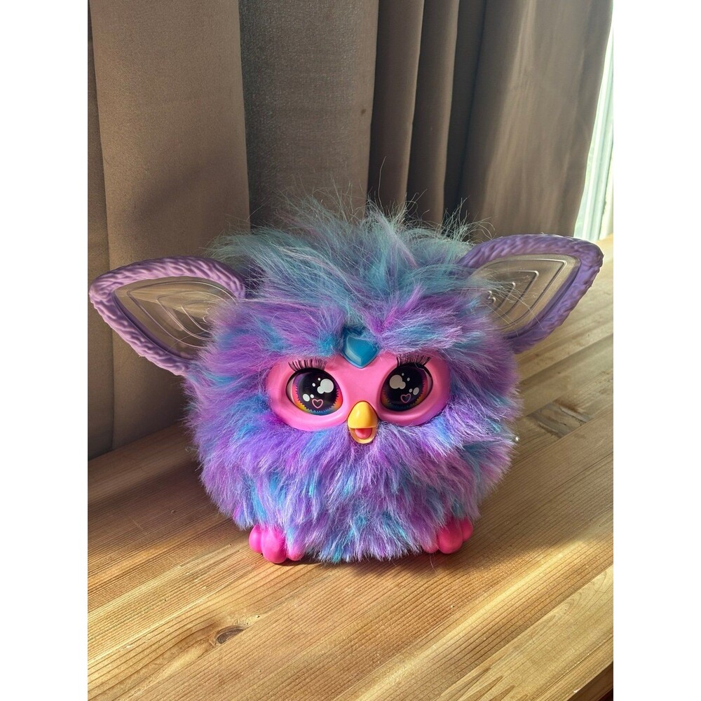 Furby interactive Toy (2023) Purple/Blue/Pink Hasbro, WORKS